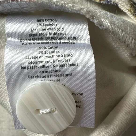 Rachel Antonoff Mike Pant Pressed Flowers Wide Leg High Rise Pants Size 4 - Picture 3 of 14